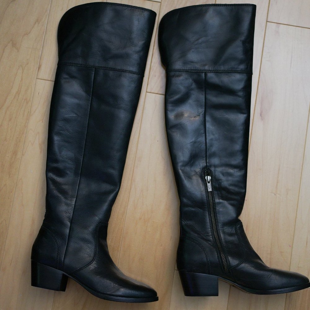 FRYE Women's Clara Otk Leather Slouch Boot